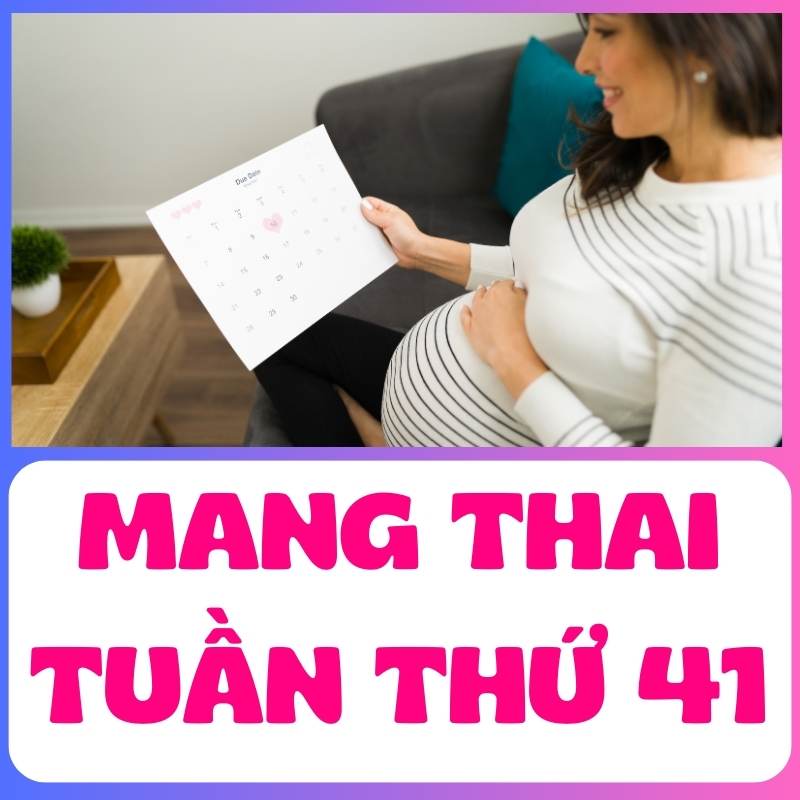 Mang thai tuần thứ 41 mẹ bầu vui mừng đến ngày dự sinh